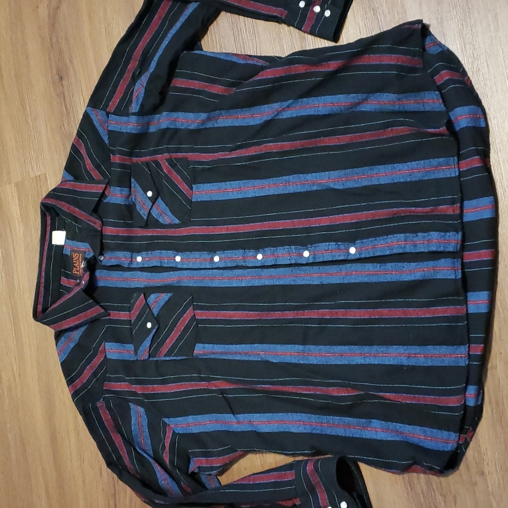 Plains western wear 3x mens flannel